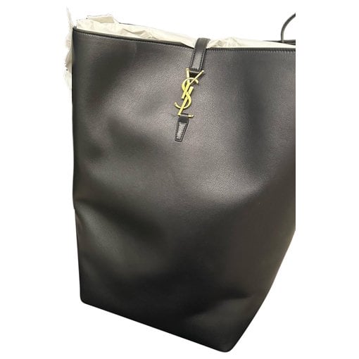 Shopping leather tote