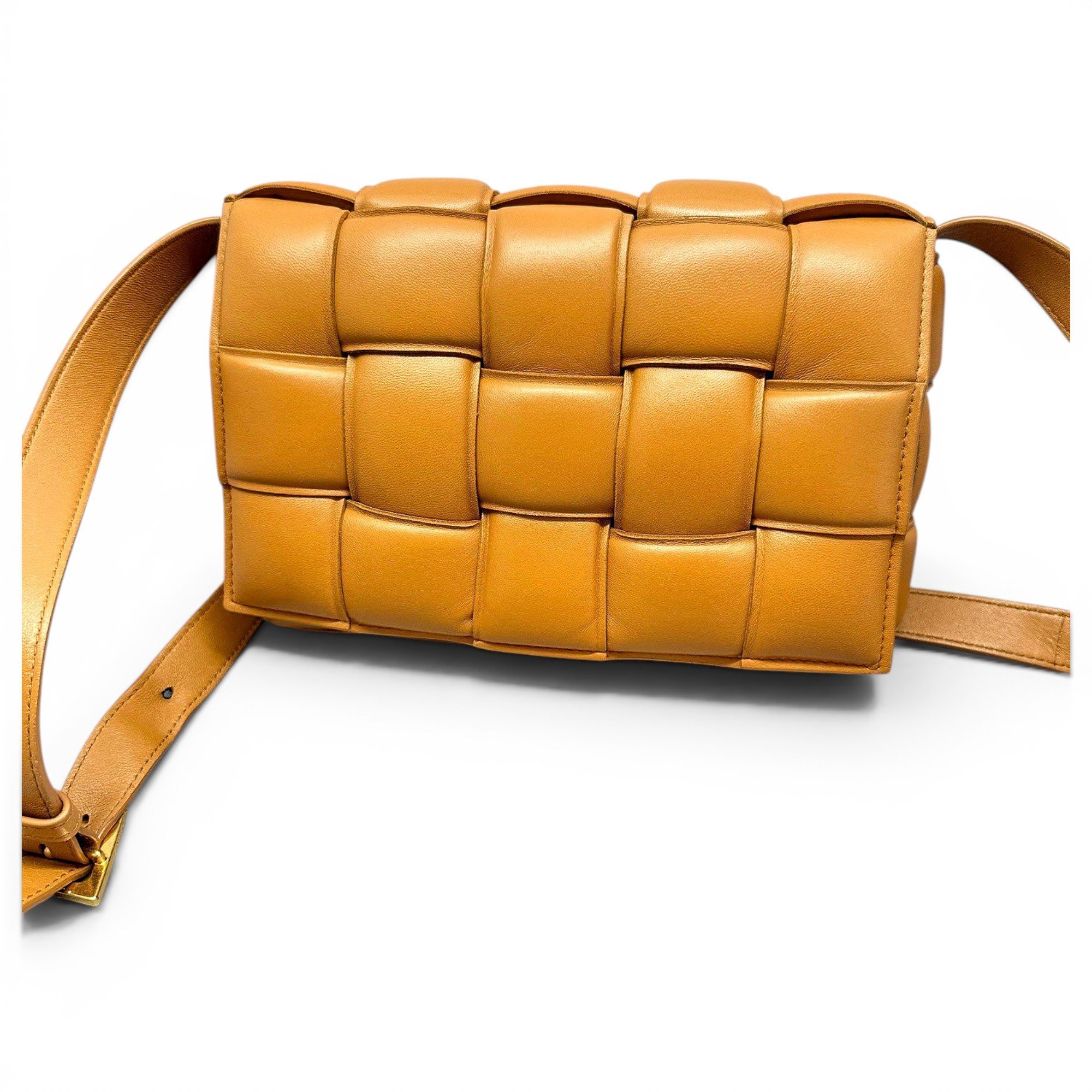 Cassette Padded leather crossbody bag