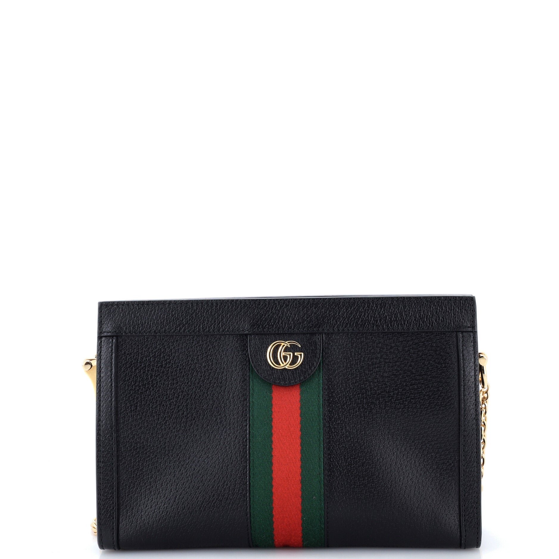 Ophidia Chain Shoulder Bag Leather Small