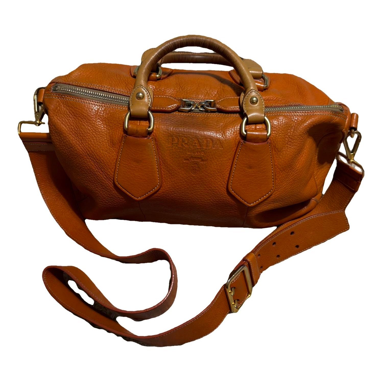 Leather handbag