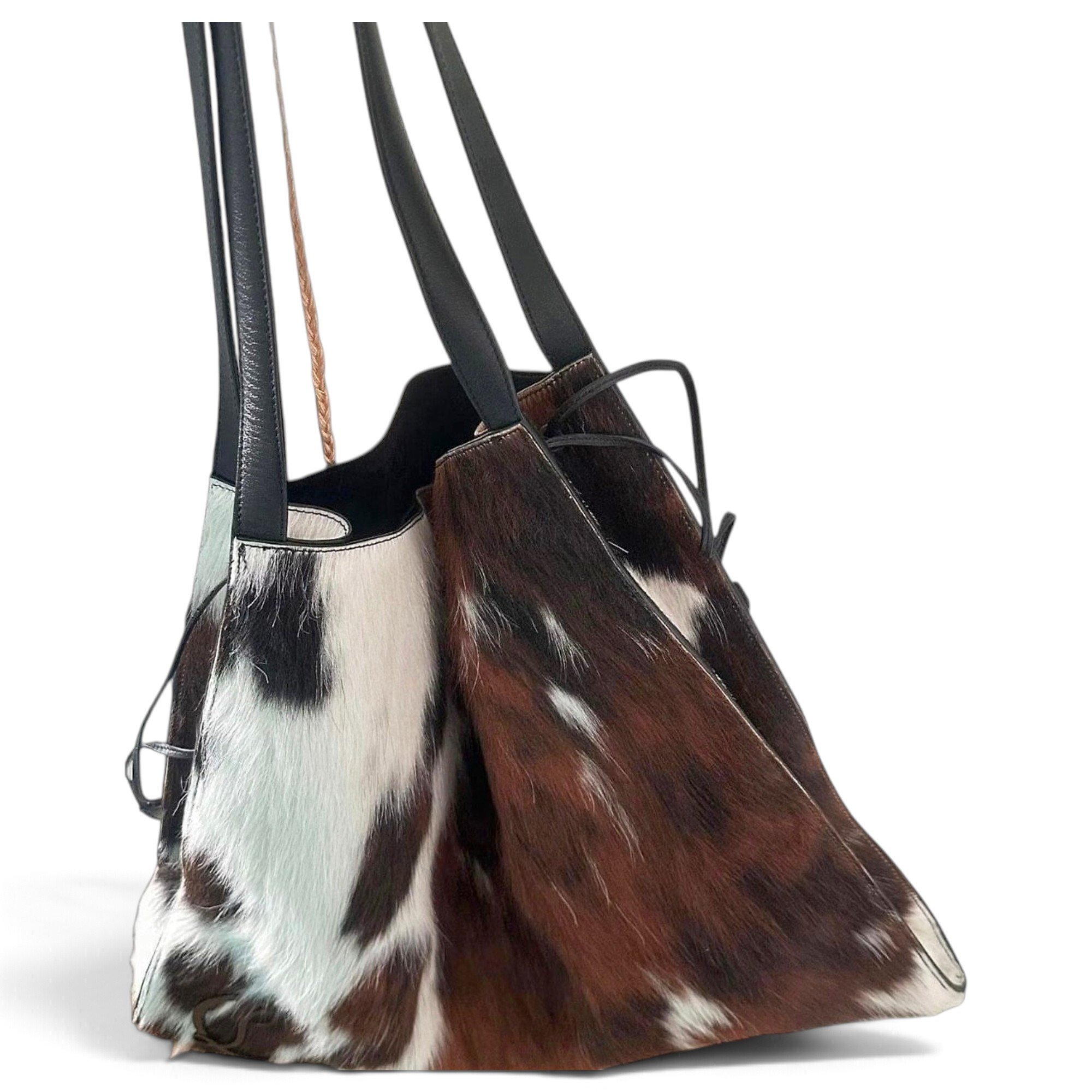 Pony-style calfskin handbag