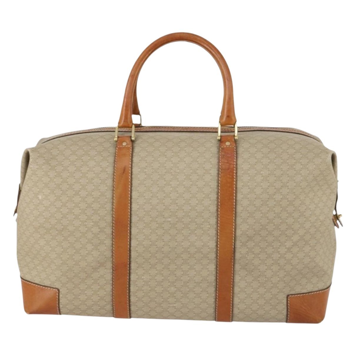 Leather bowling bag