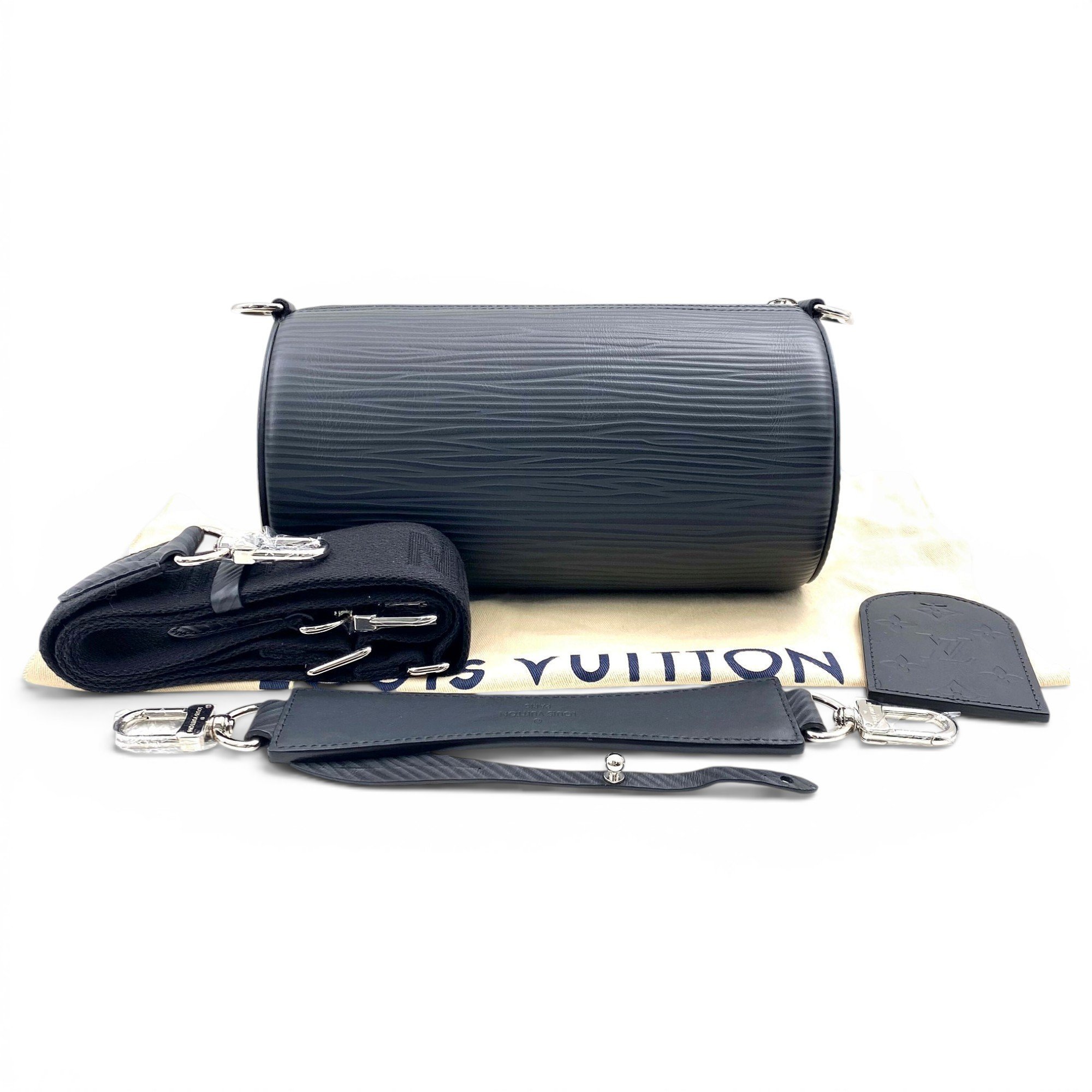 Louis Vuitton Papillon Trunk leather handbag