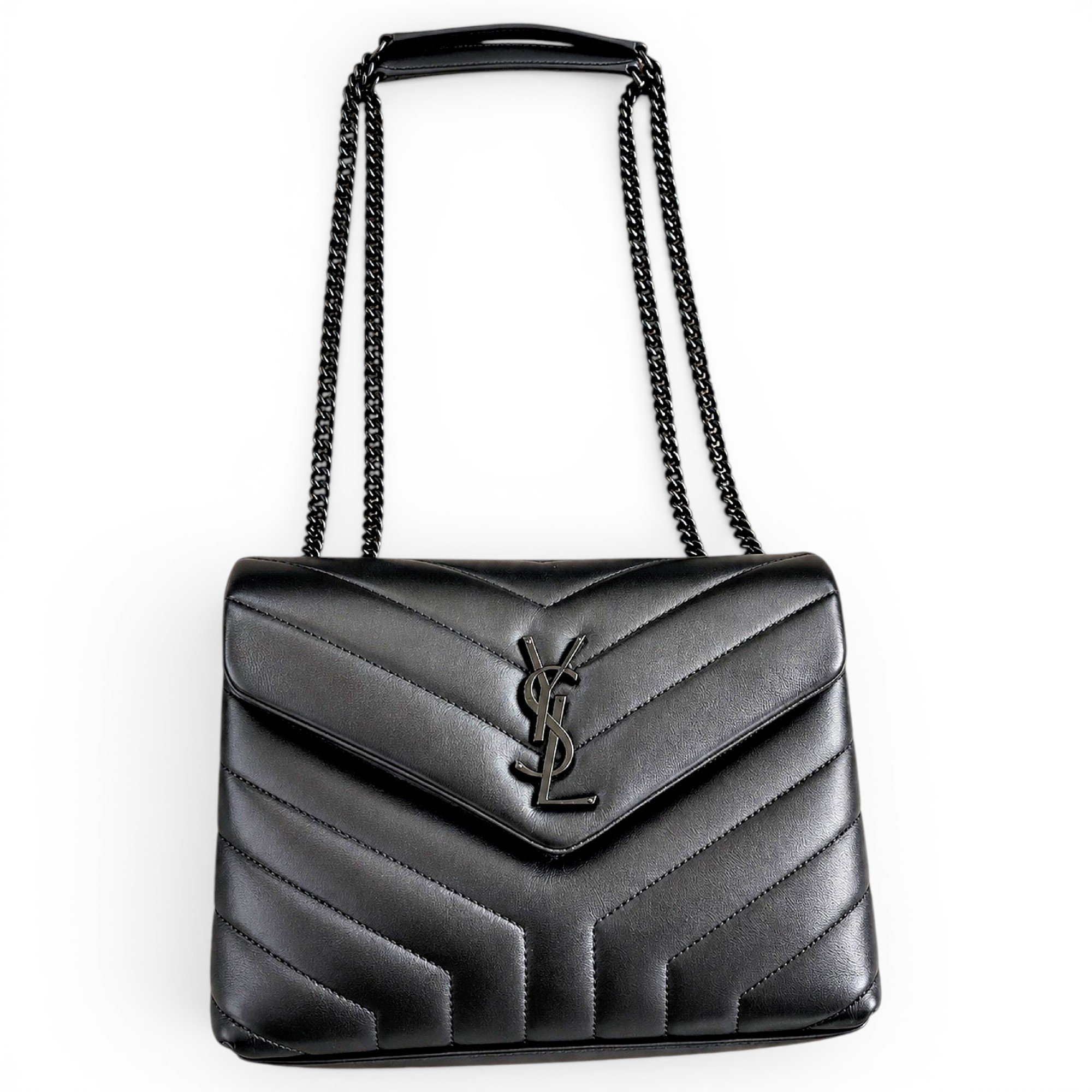 Loulou leather handbag