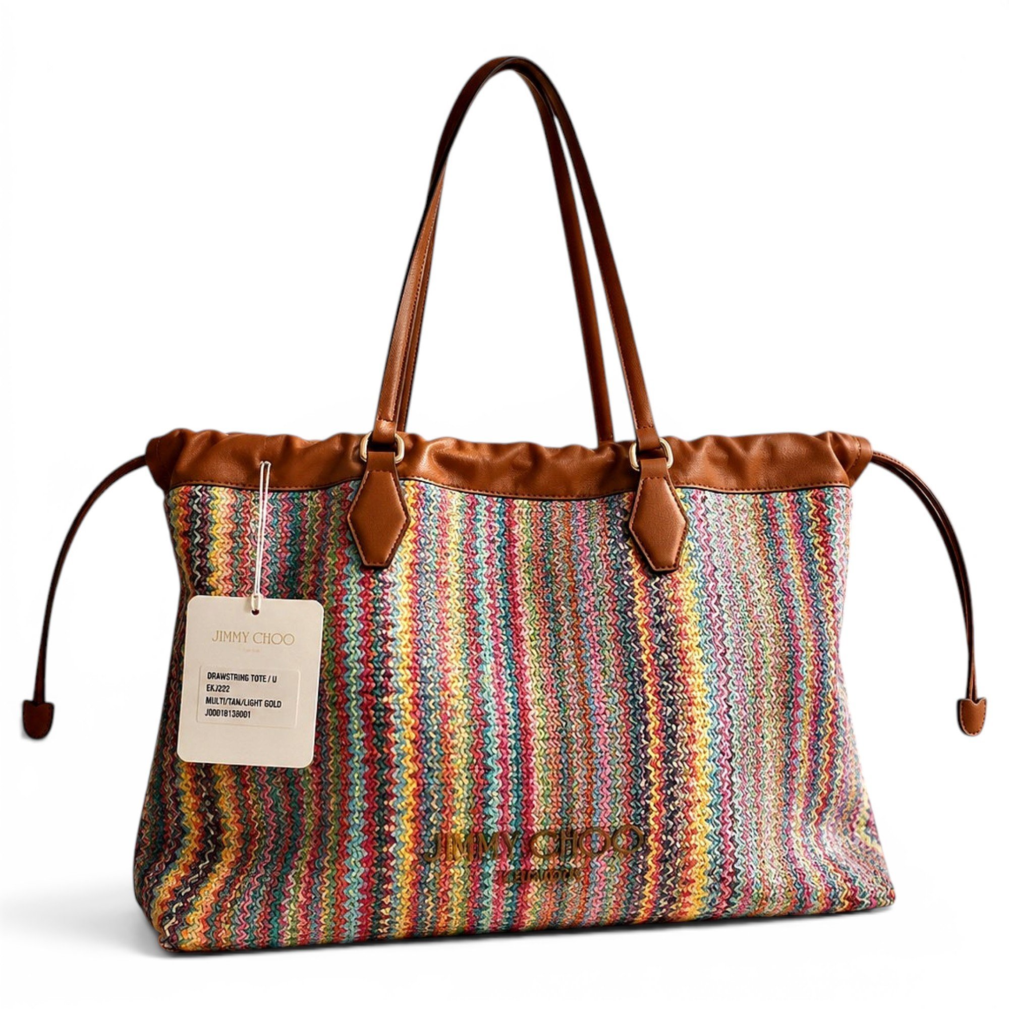 Leather tote