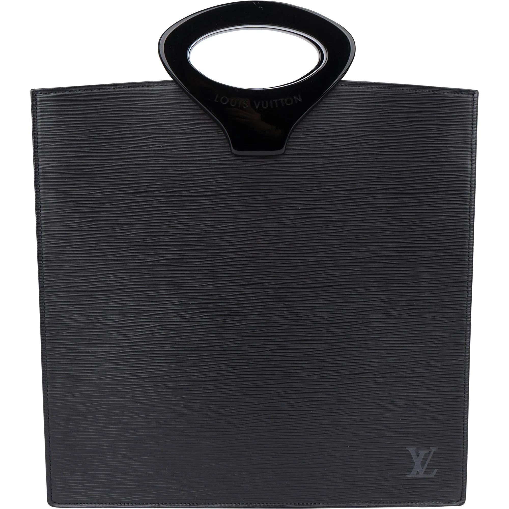 Ombre leather handbag