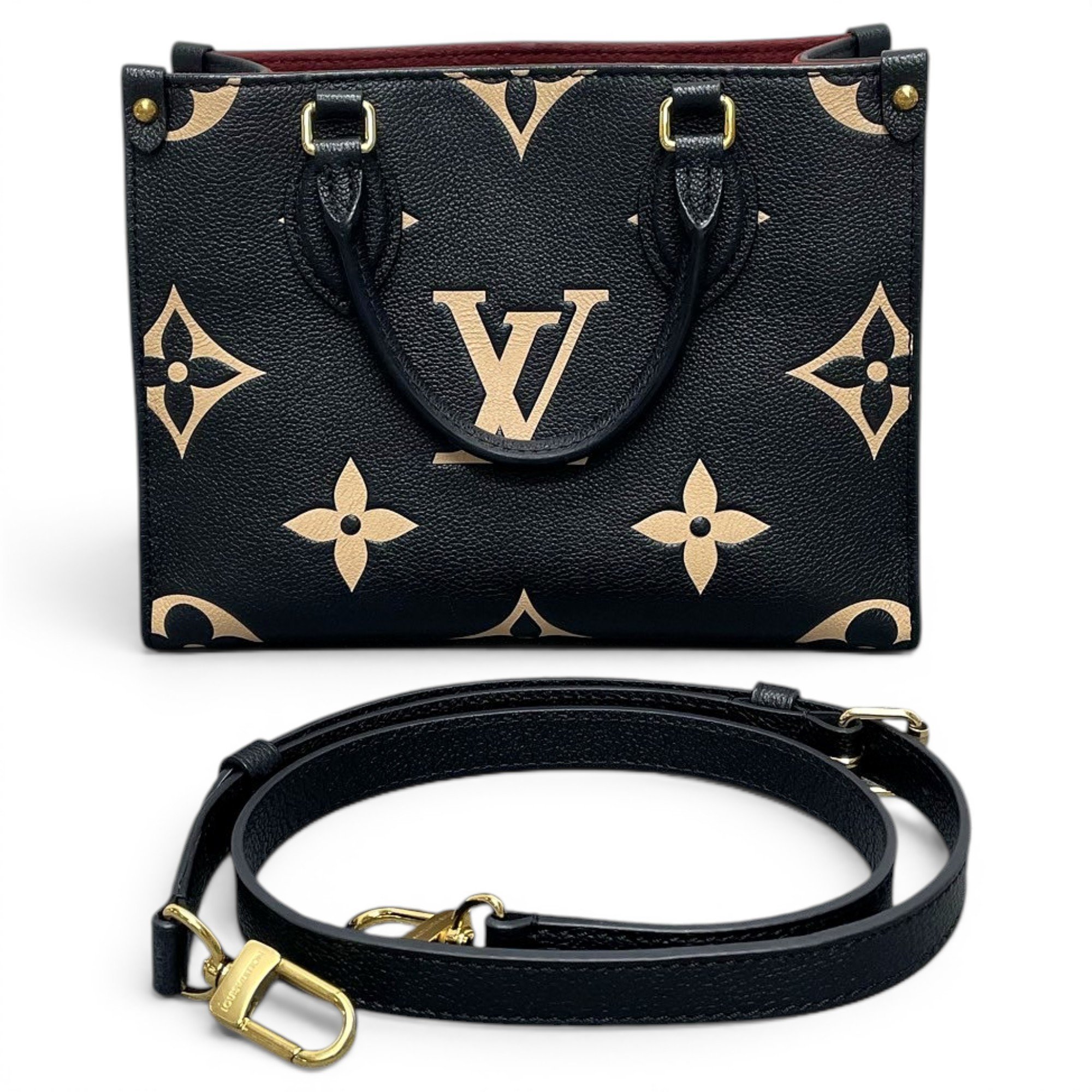 Louis Vuitton Onthego leather tote