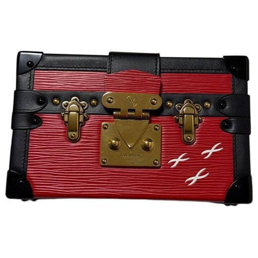Petite Malle leather crossbody bag