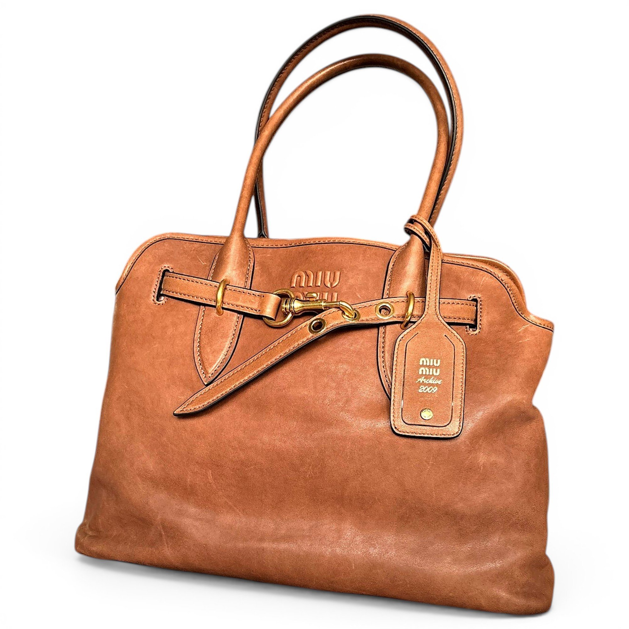 Aventure leather handbag