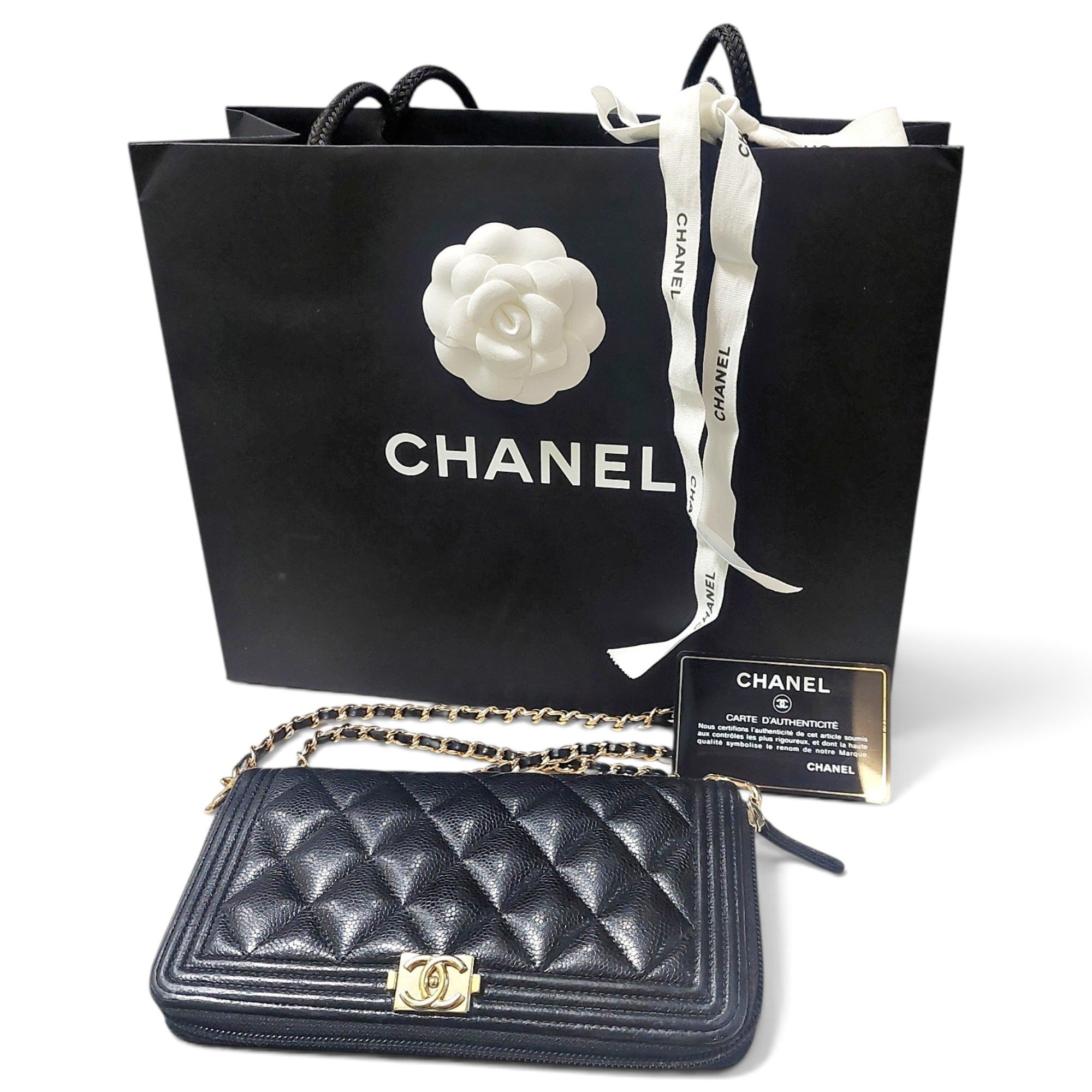 Leather handbag
