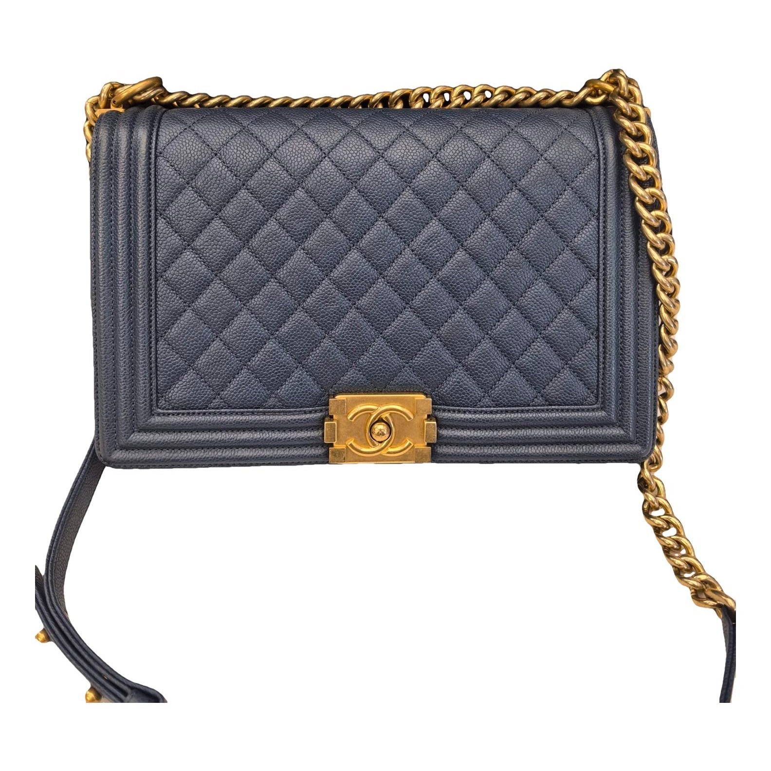 Boy leather crossbody bag