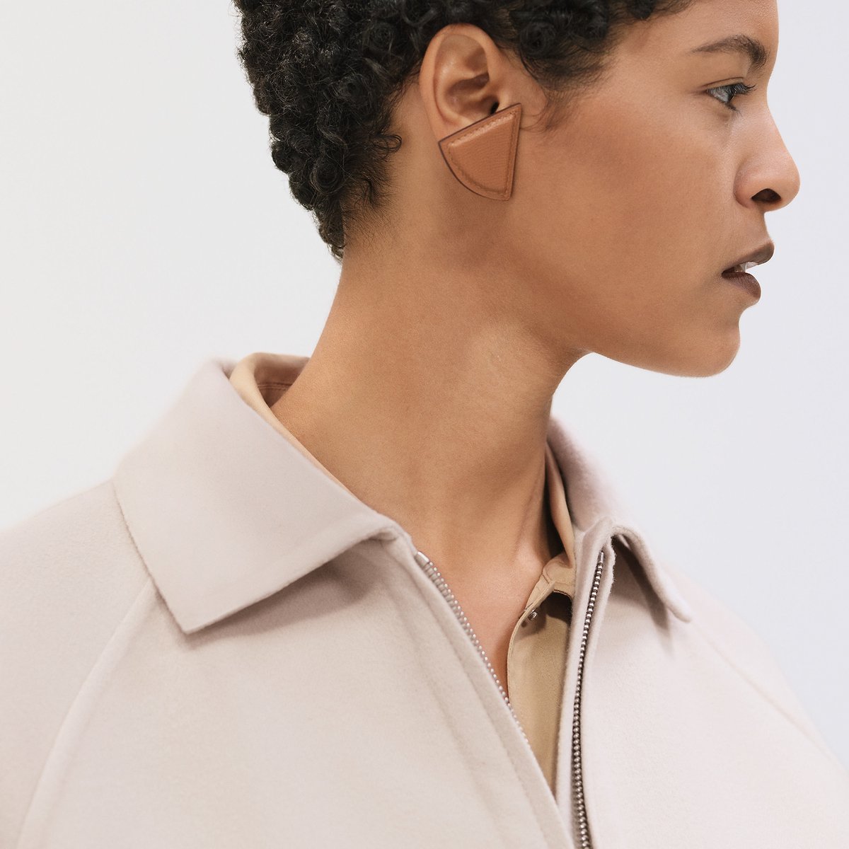 Blanc Sable "Chaine D'Ancre Compose" Jacket