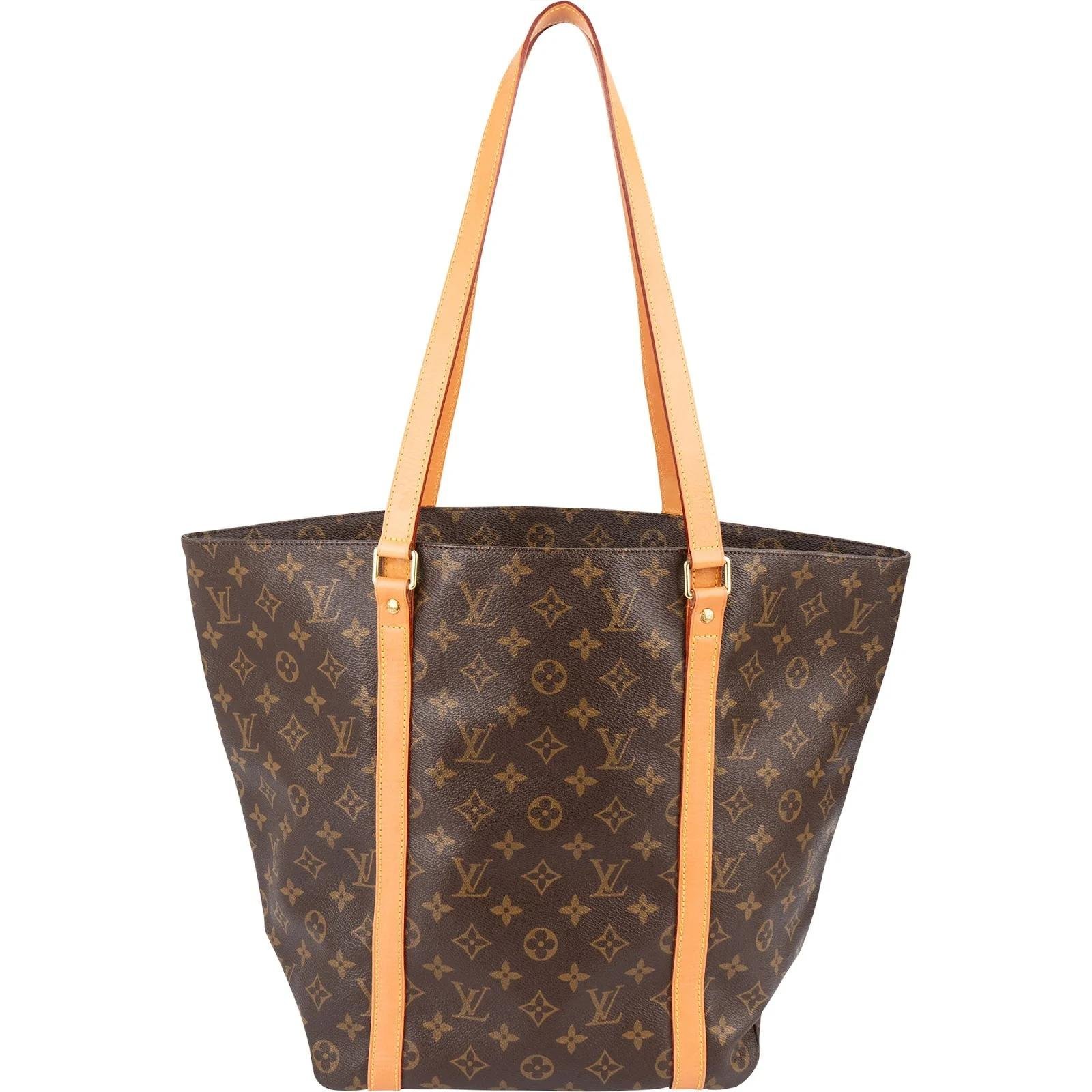 Shopping leather handbag
