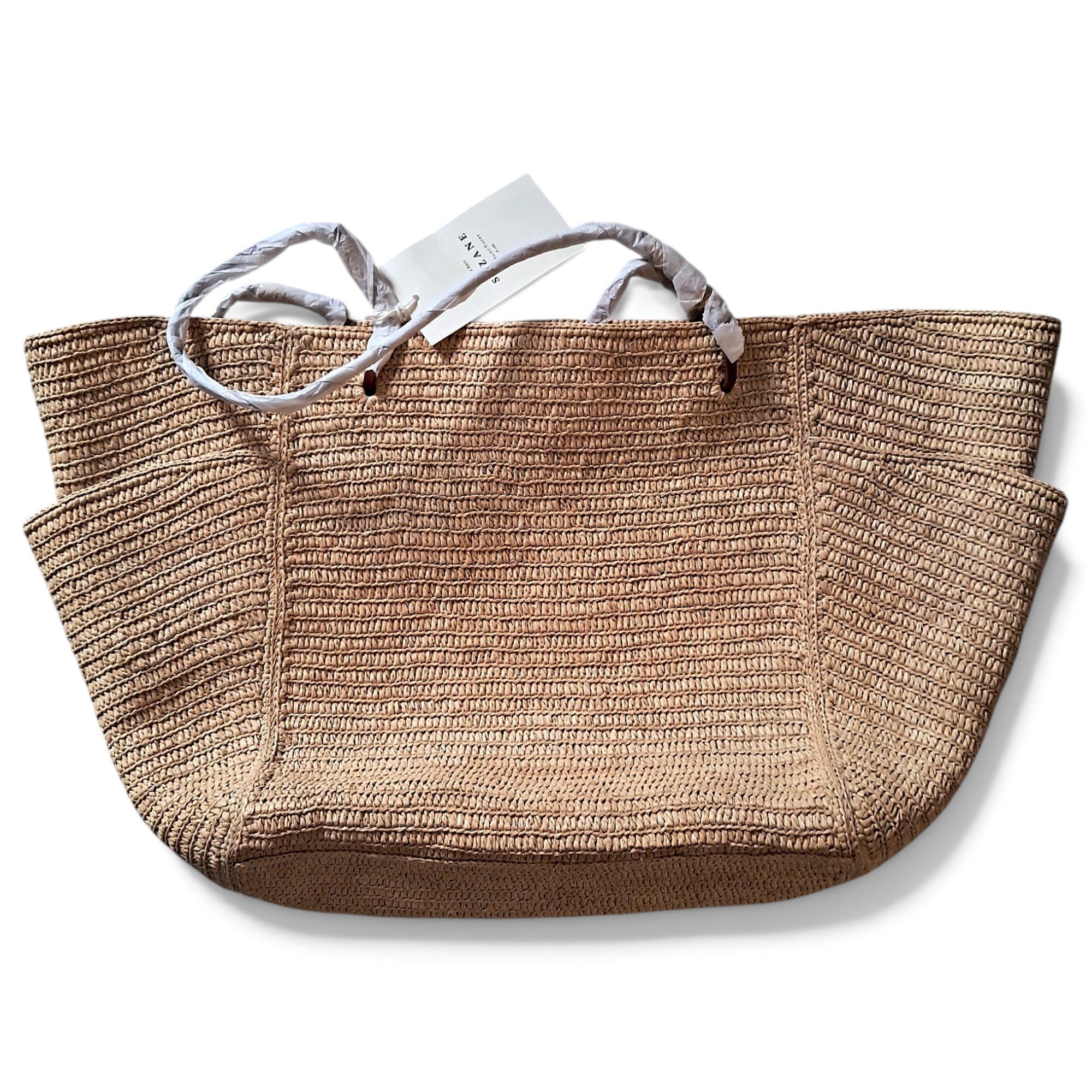 Leather tote