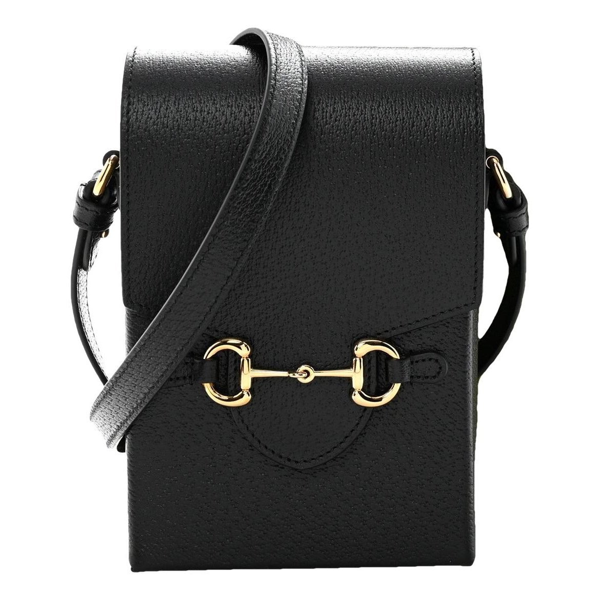 Horsebit 1955 Vertical leather crossbody bag