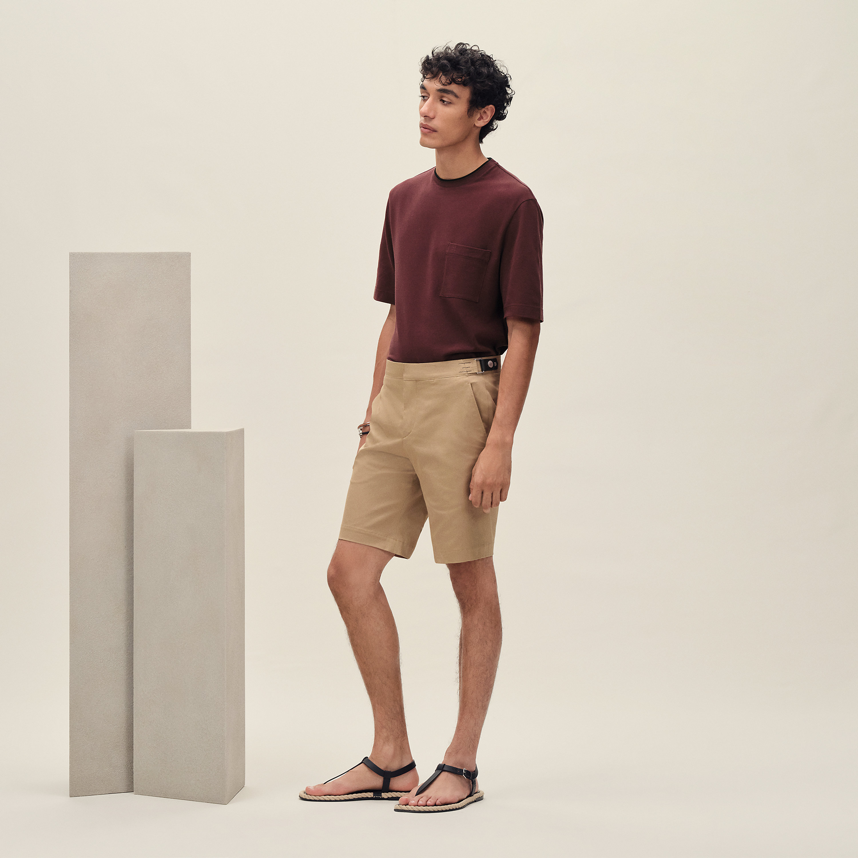 Saint Germain fitted shorts