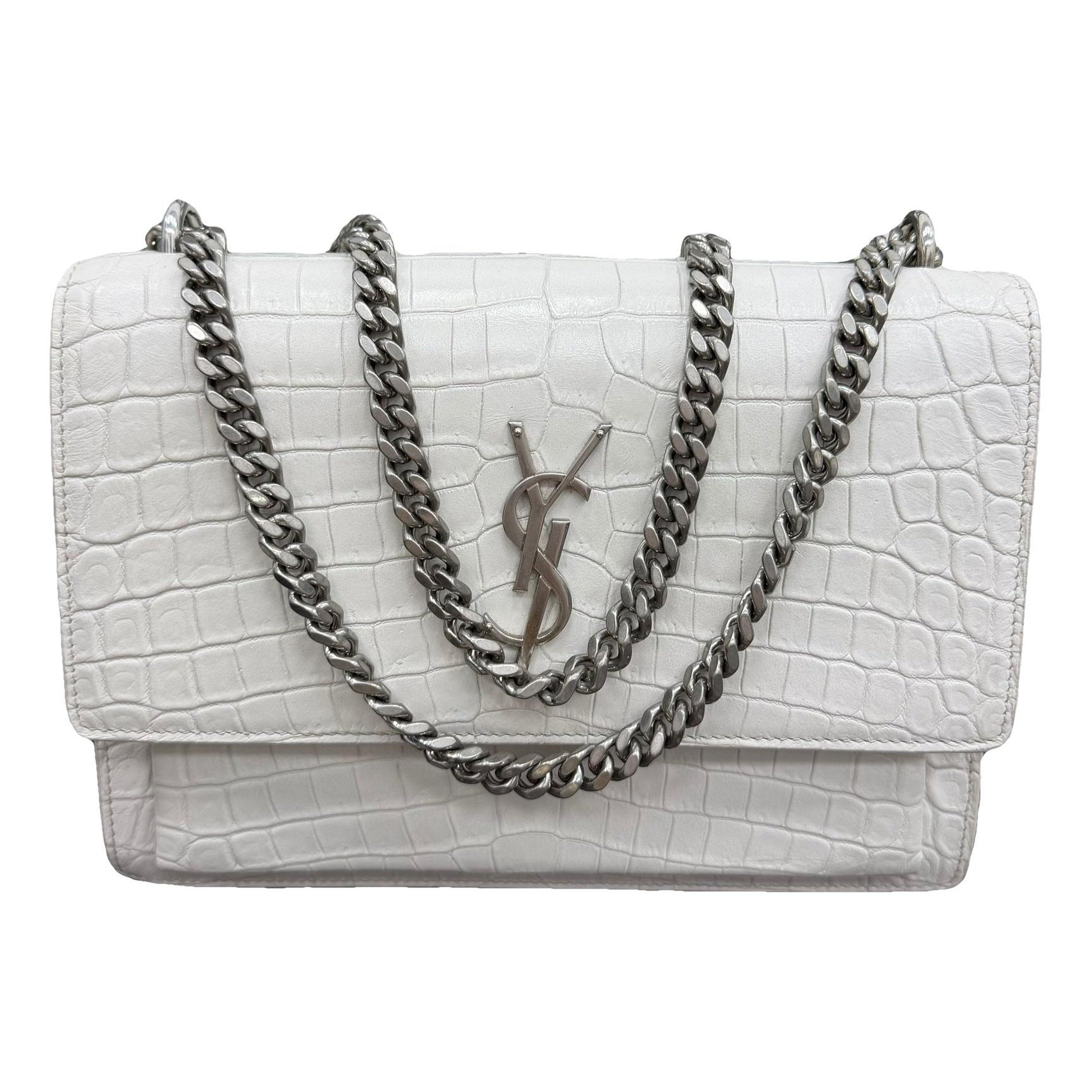 Sunset leather handbag