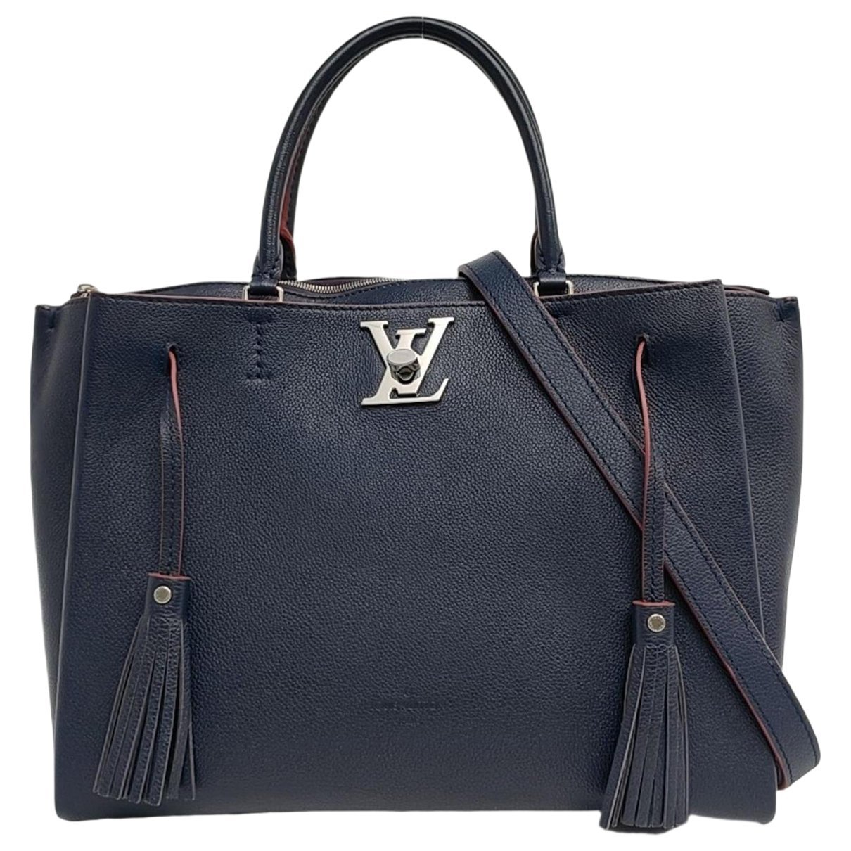 Lockme leather handbag