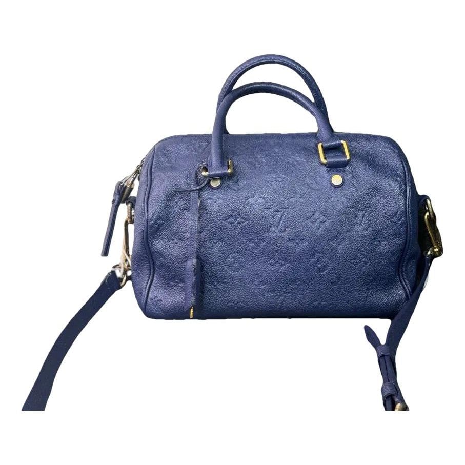 Speedy leather handbag