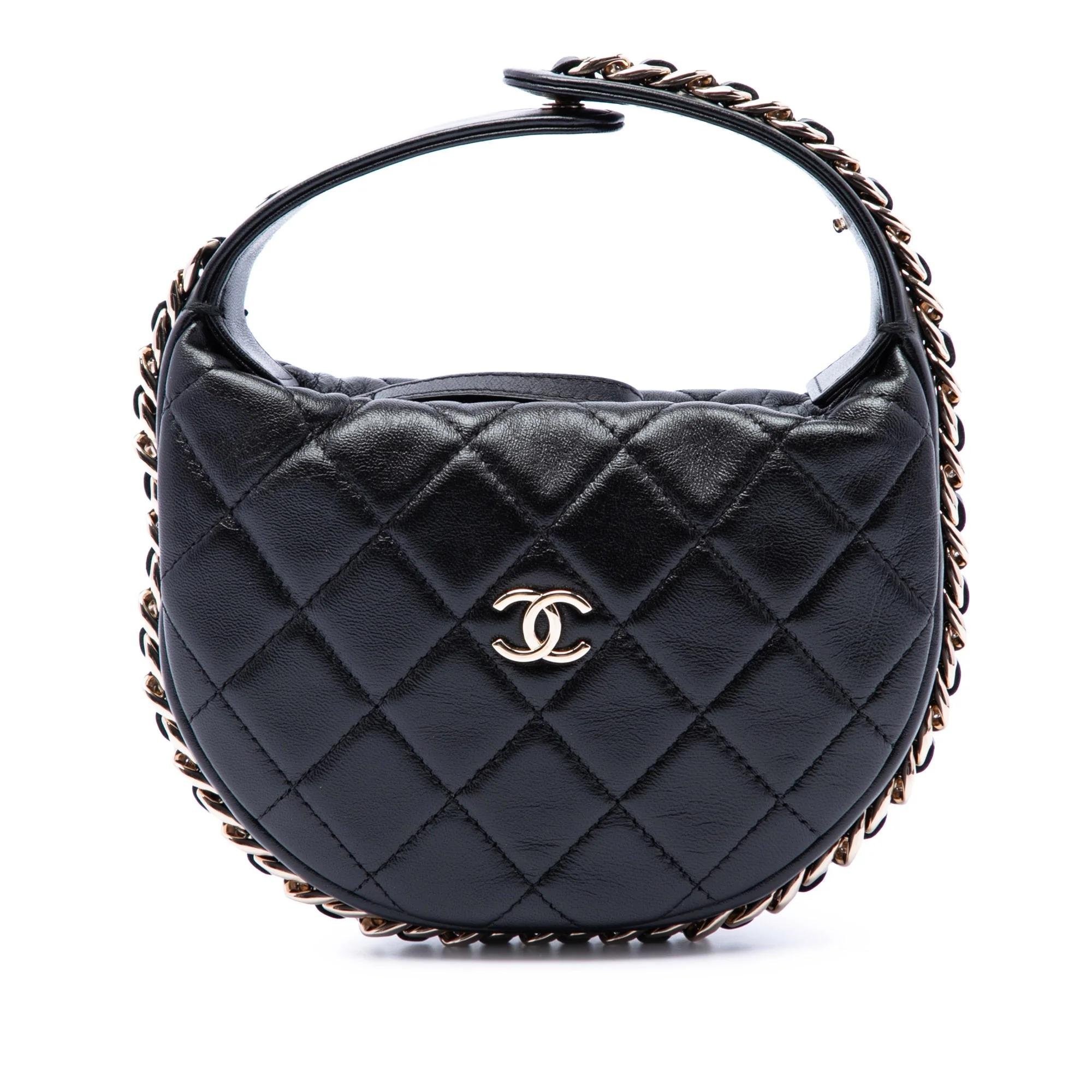 Chain Around pony-style calfskin handbag