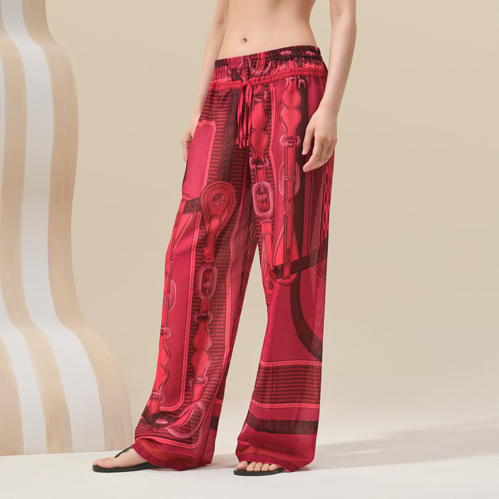 Rose Amarante "Coaching Remix" Beach Pants