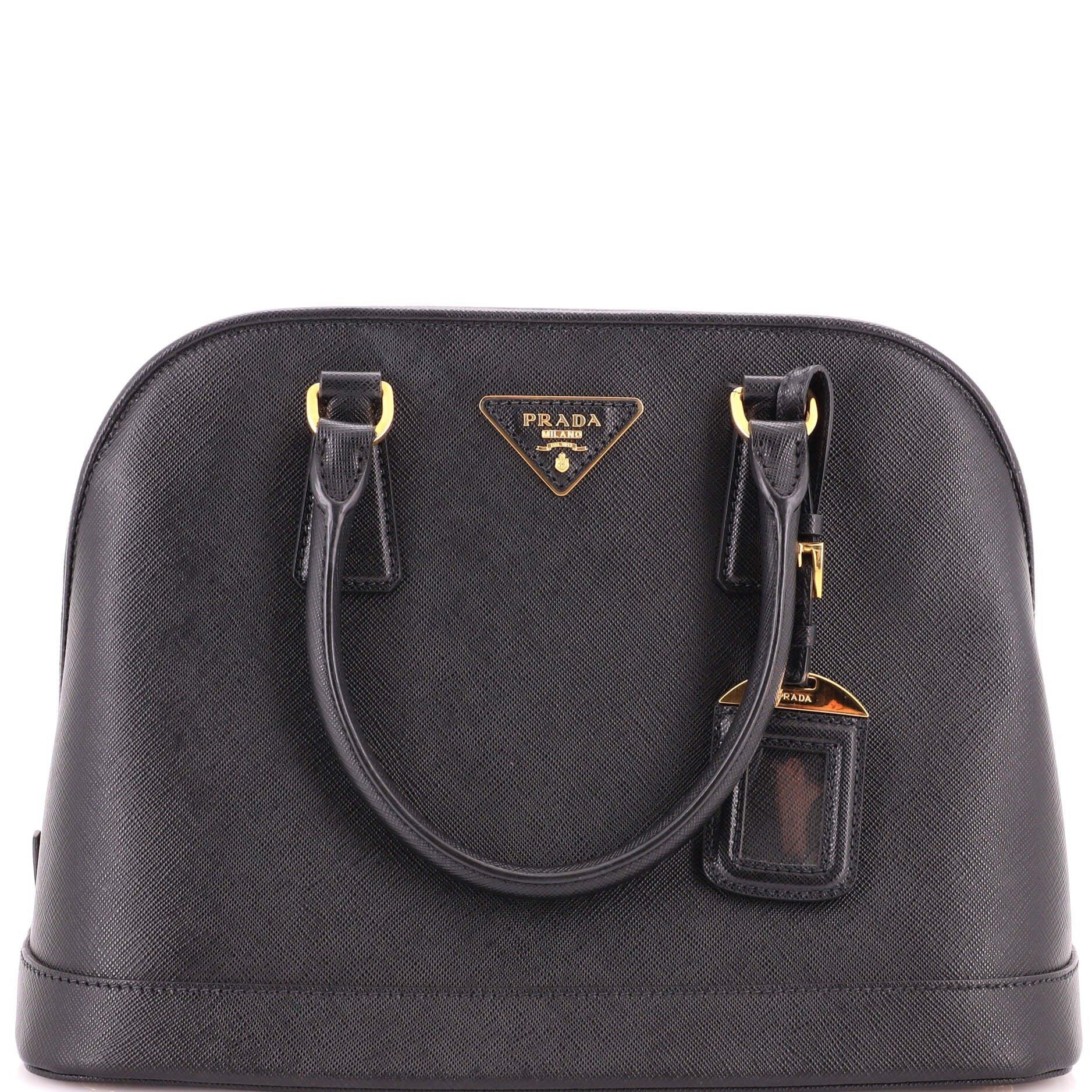 Open Promenade Bag Saffiano Leather Medium