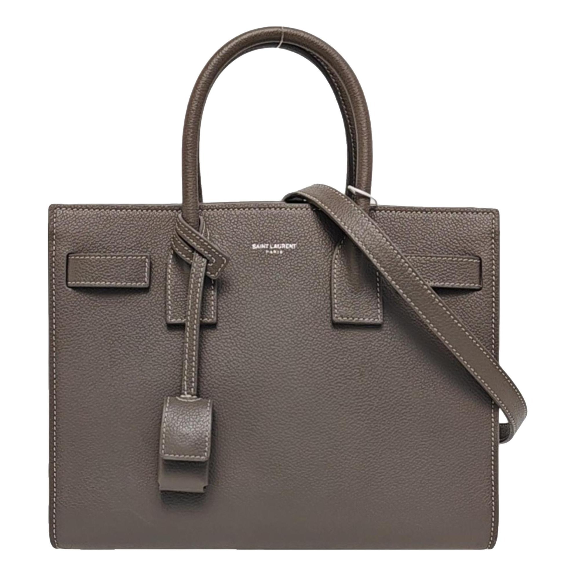 Sac de Jour leather tote