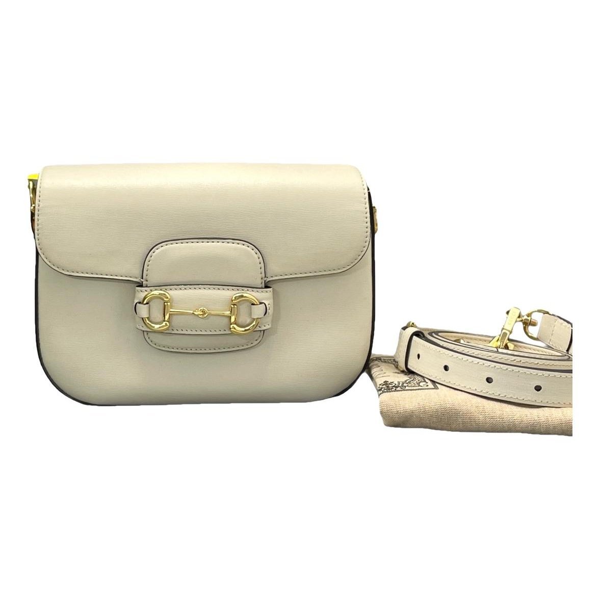 Horsebit 1955 Flap leather handbag