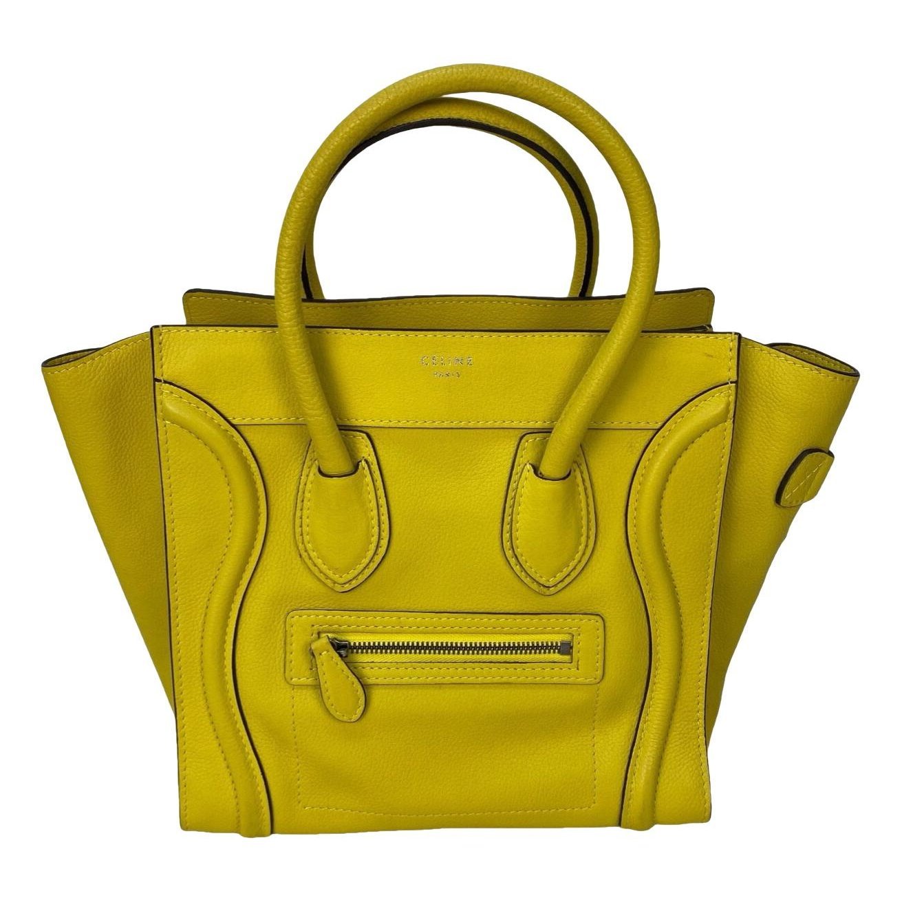 Luggage leather handbag