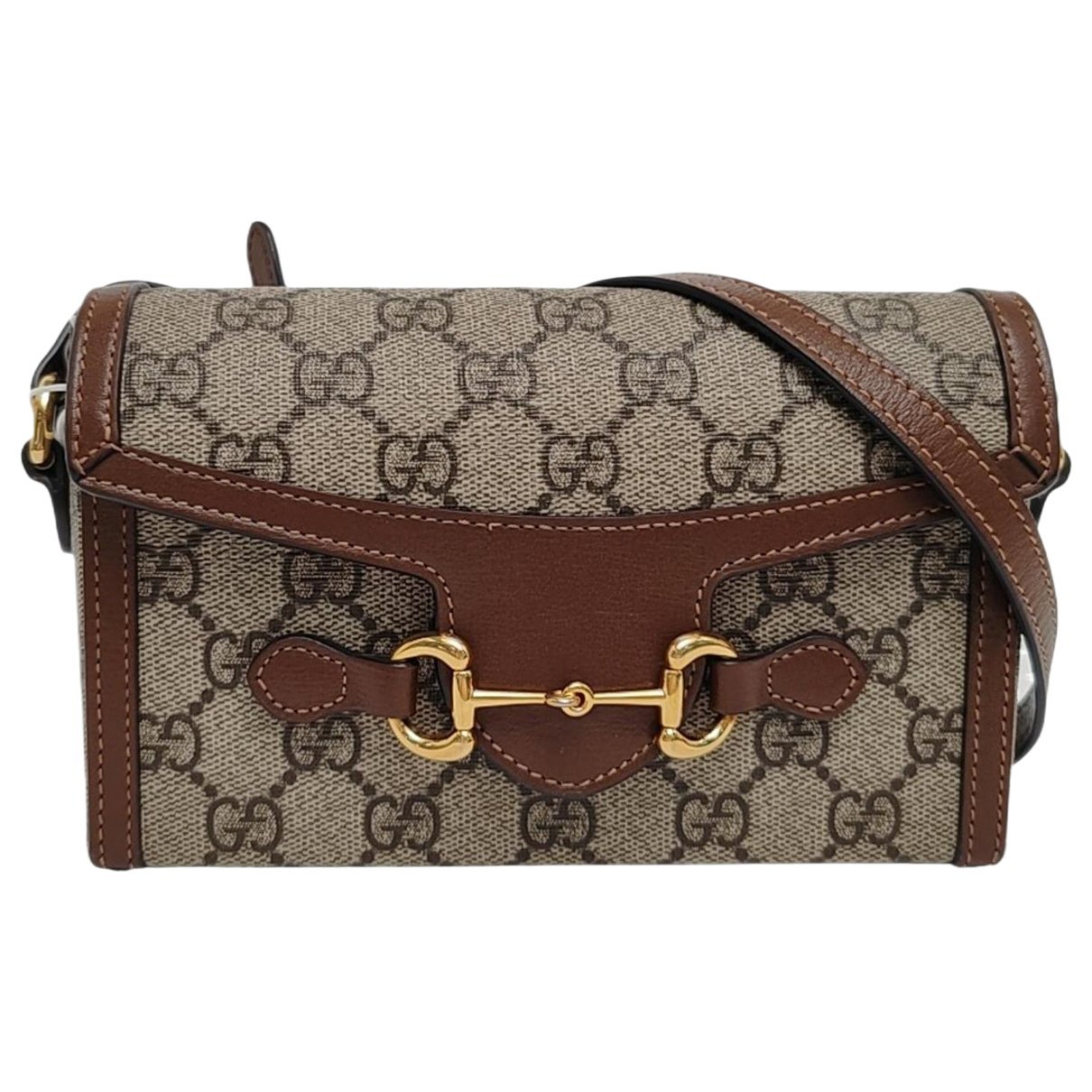 Handle Horsebit 1955 leather mini bag