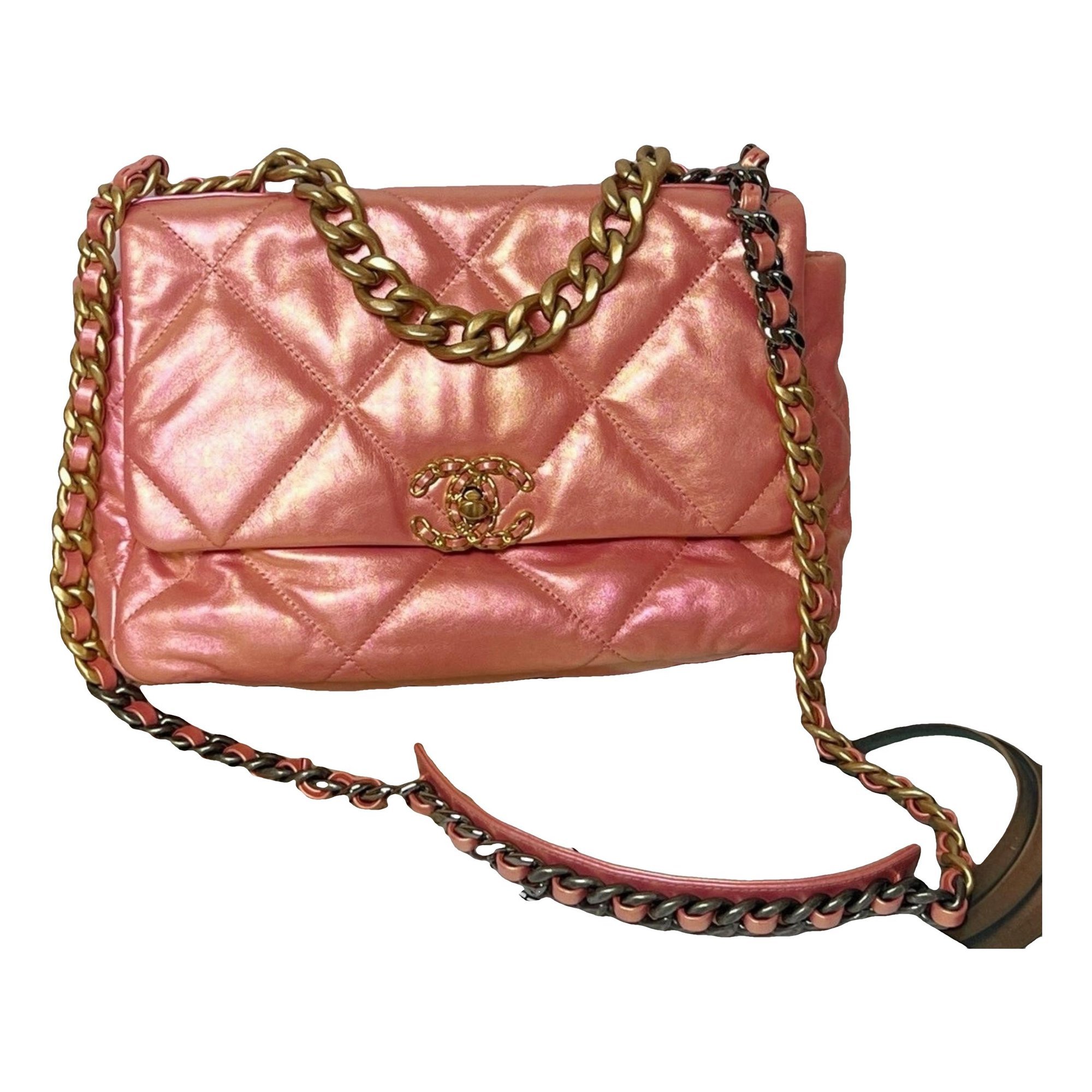 Chanel 19 leather handbag