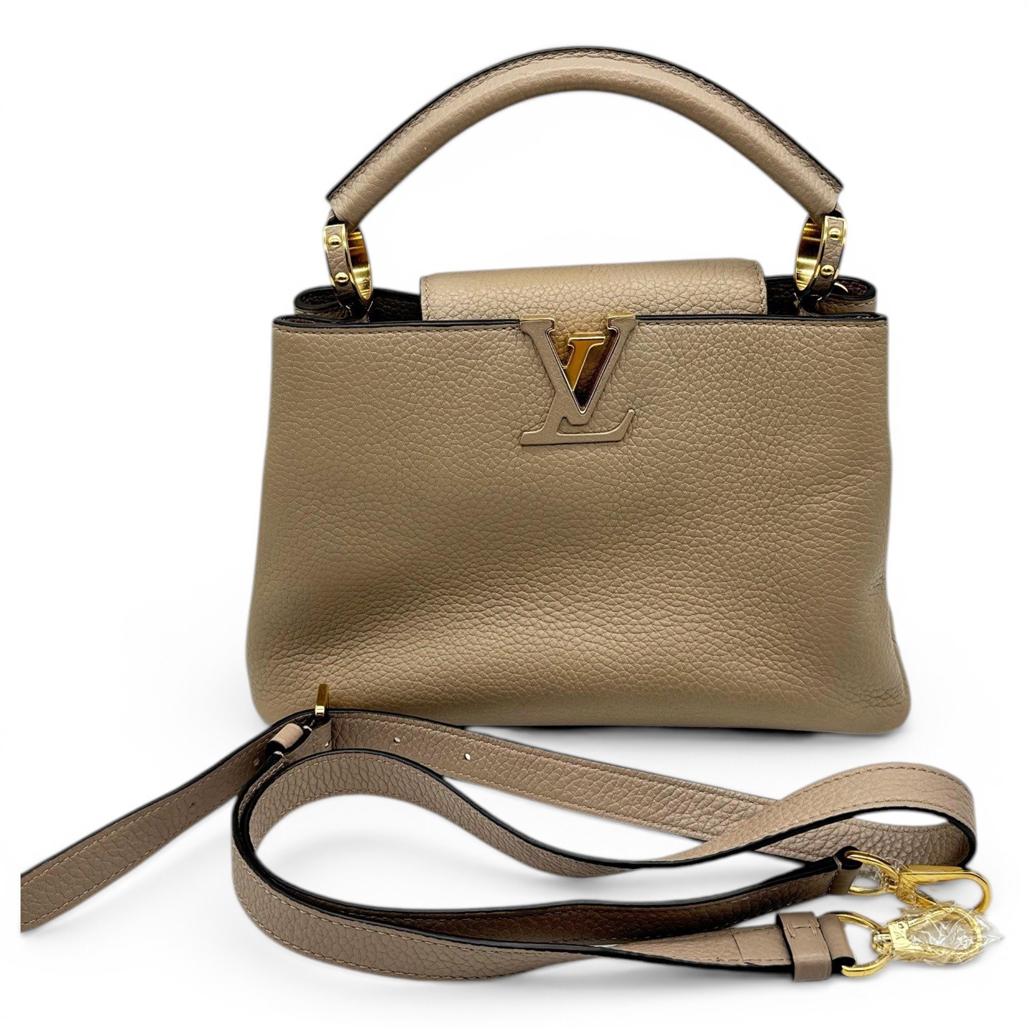 Capucines leather handbag