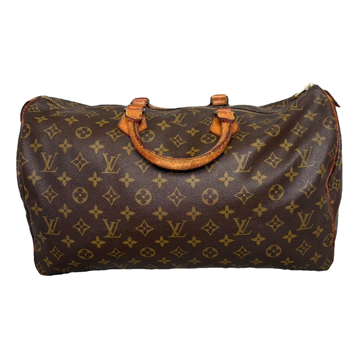 Speedy leather handbag