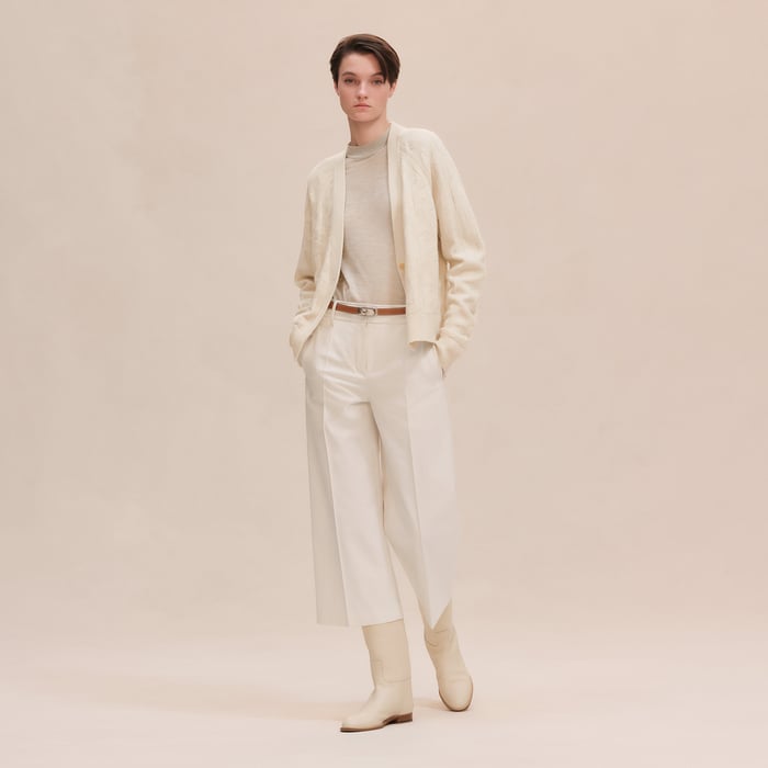 Blanc Naturel Cropped Pants