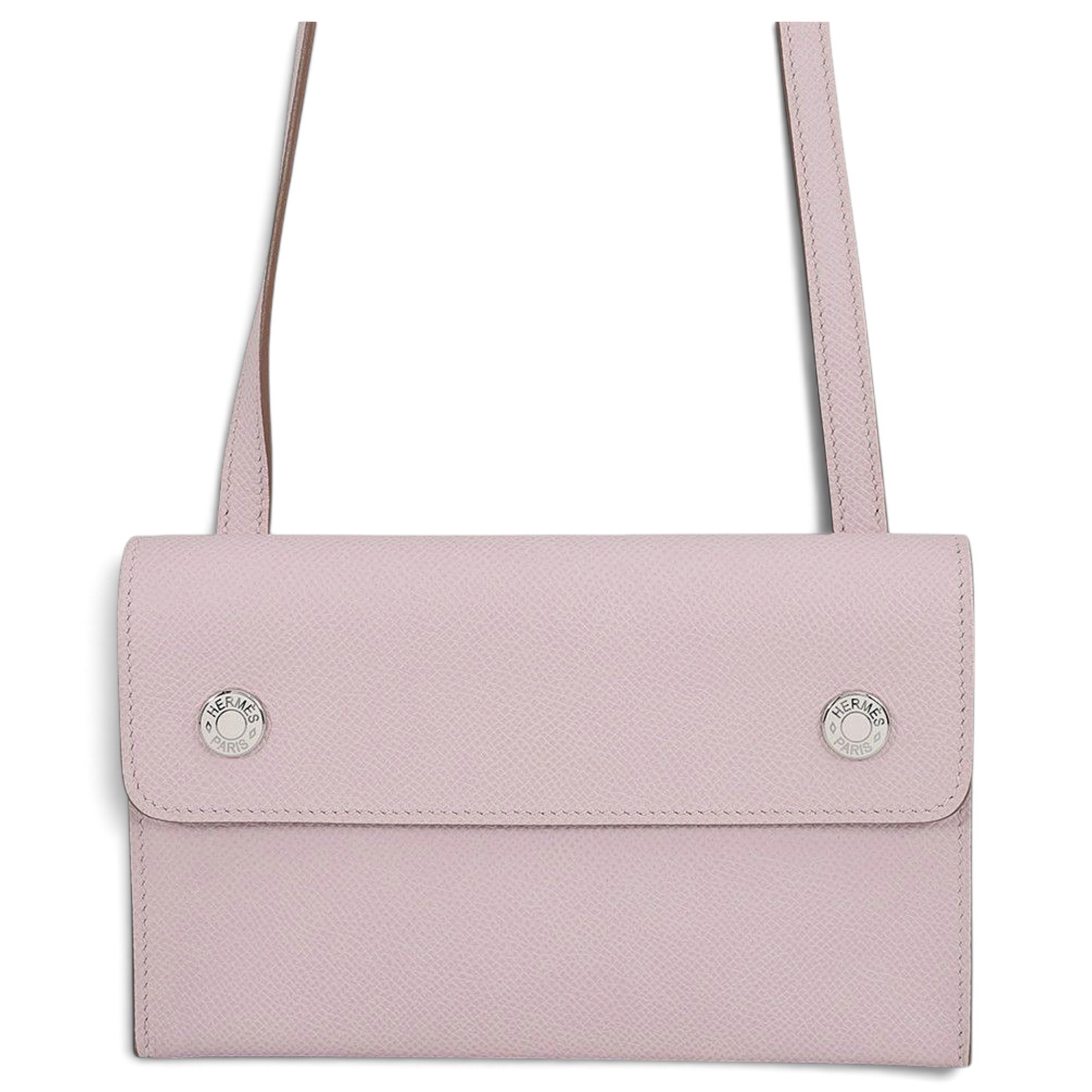 Hermesnap leather handbag