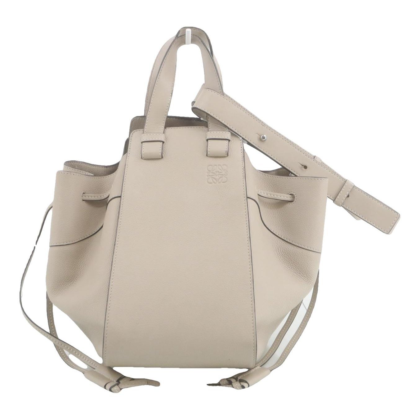 Hammock leather handbag
