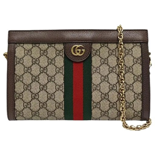 Ophidia leather handbag