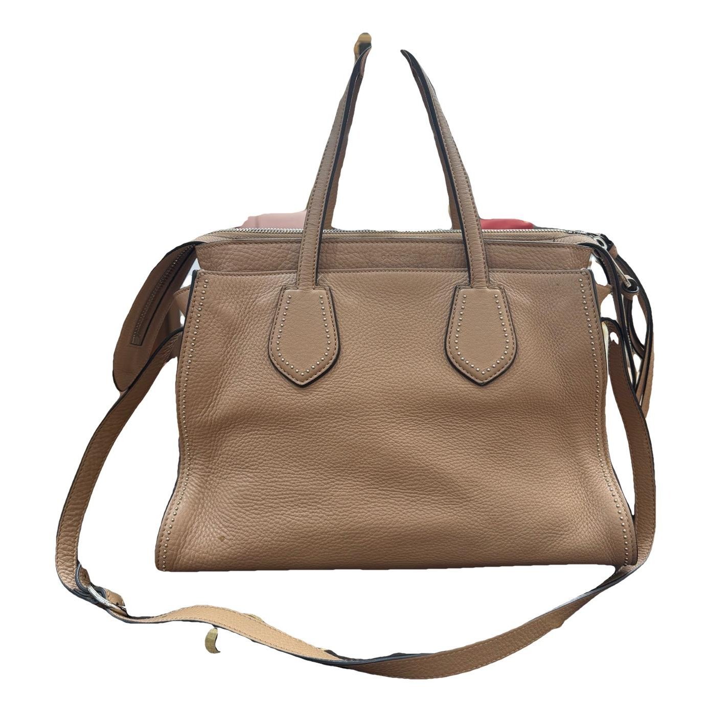 Leather handbag
