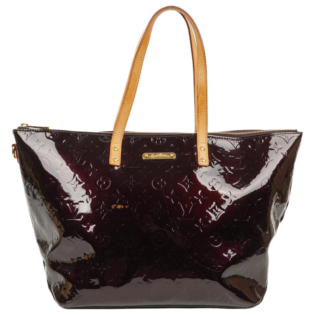 Bellevue patent leather handbag