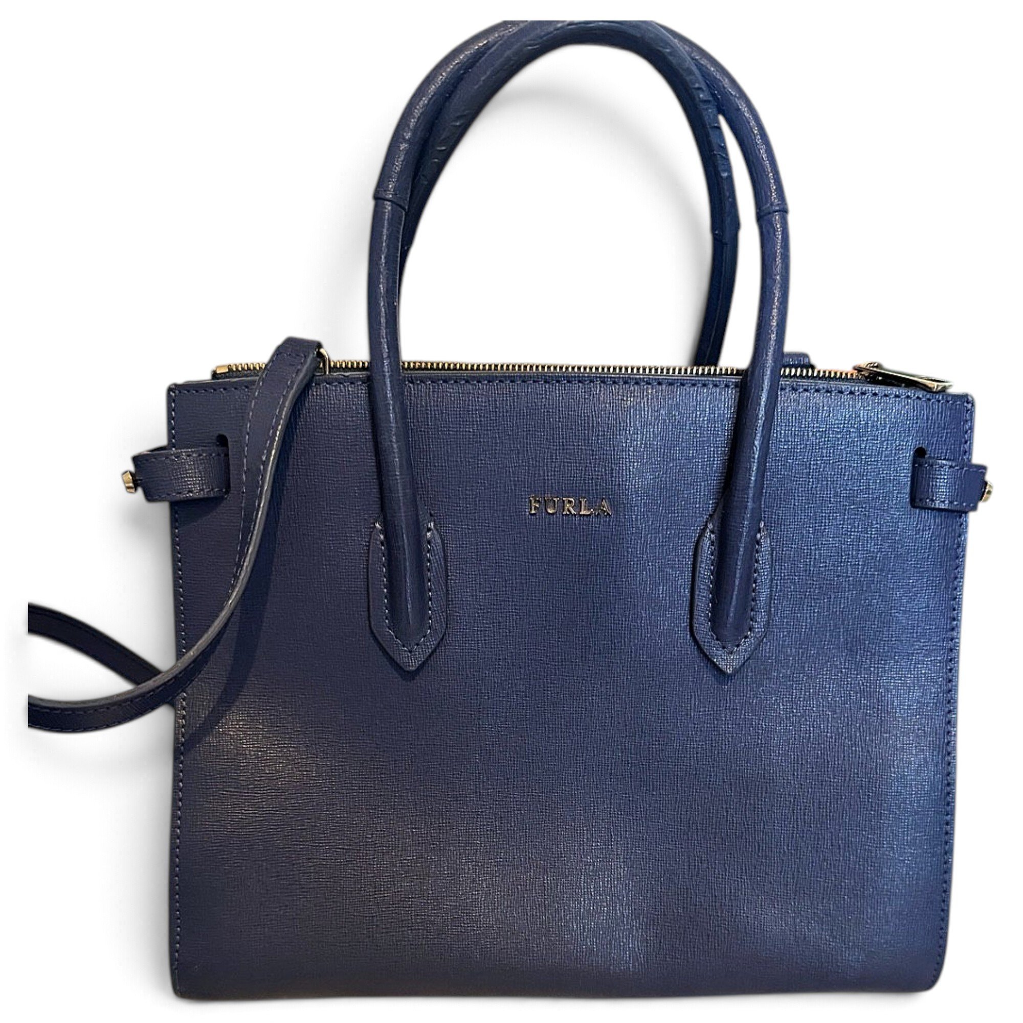 Leather tote