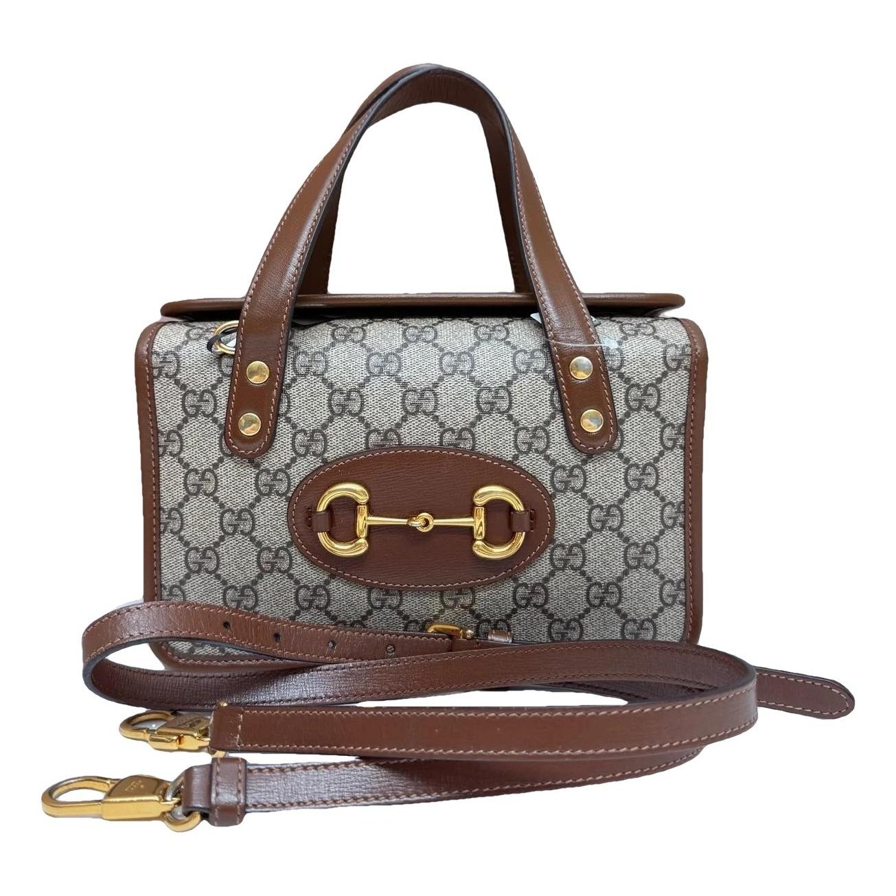 Horsebit 1955 leather handbag