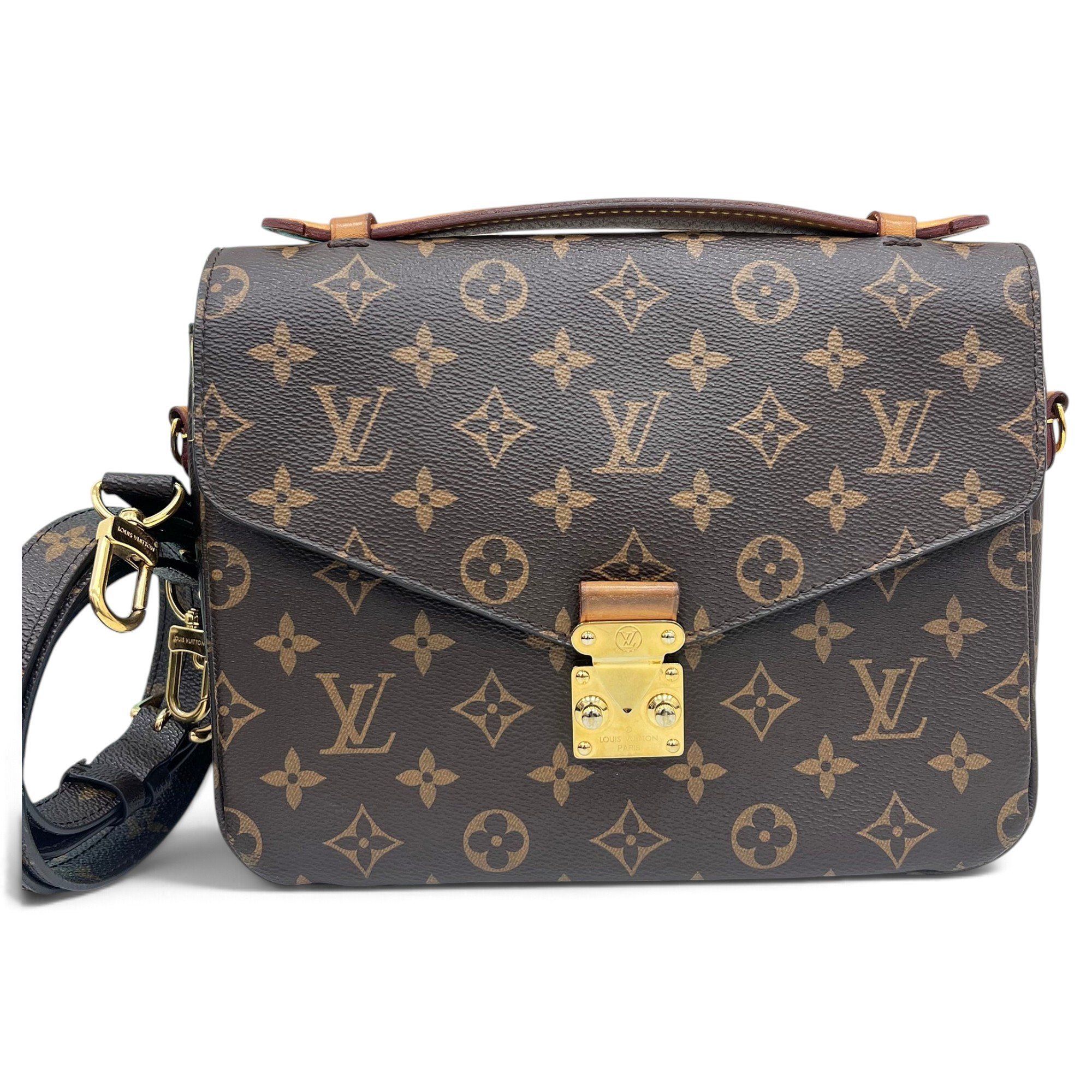 Metis leather crossbody bag