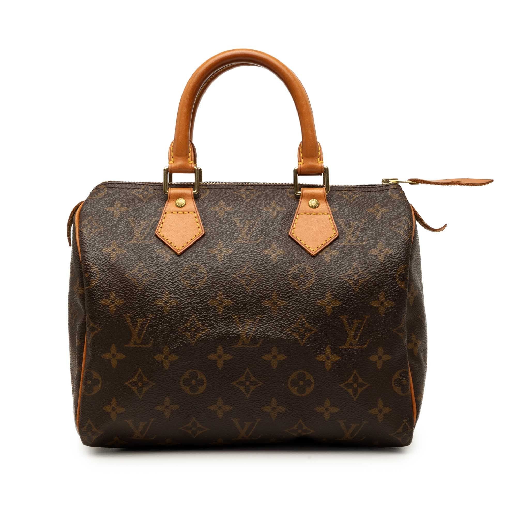 Speedy leather bag