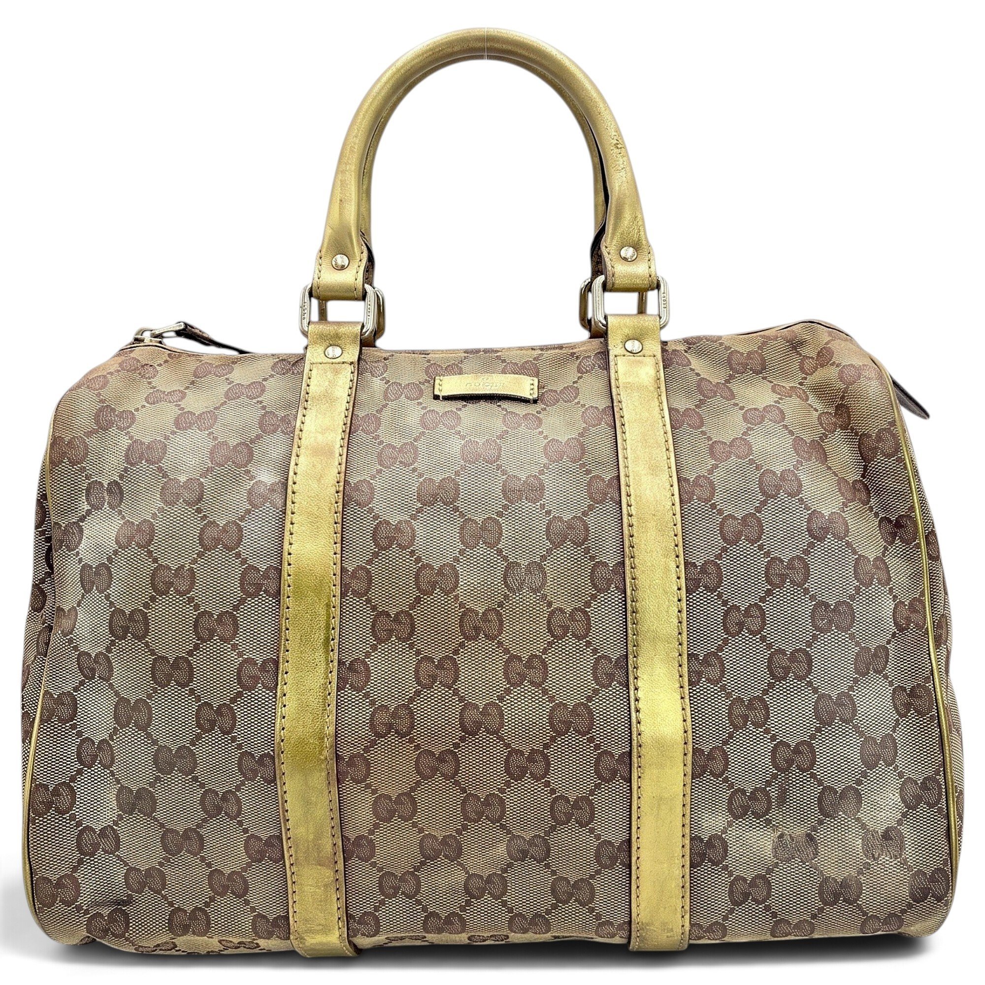 Boston leather handbag