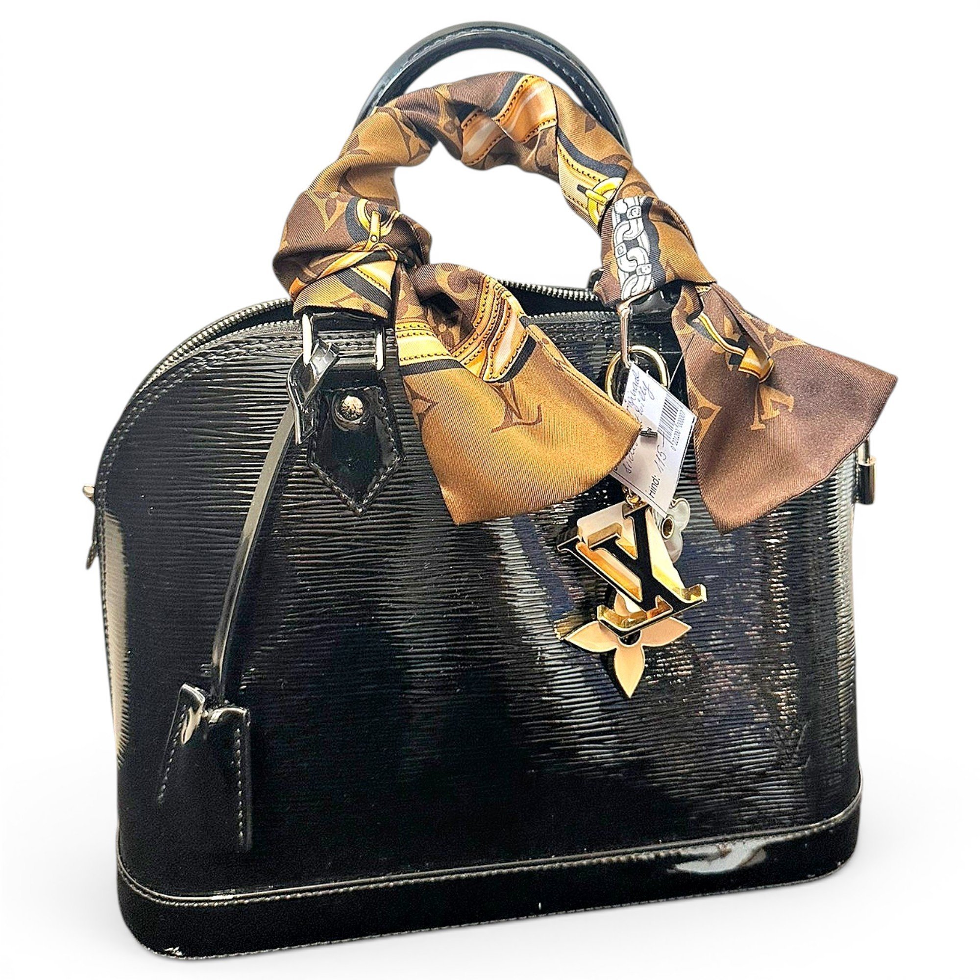 Alma leather handbag