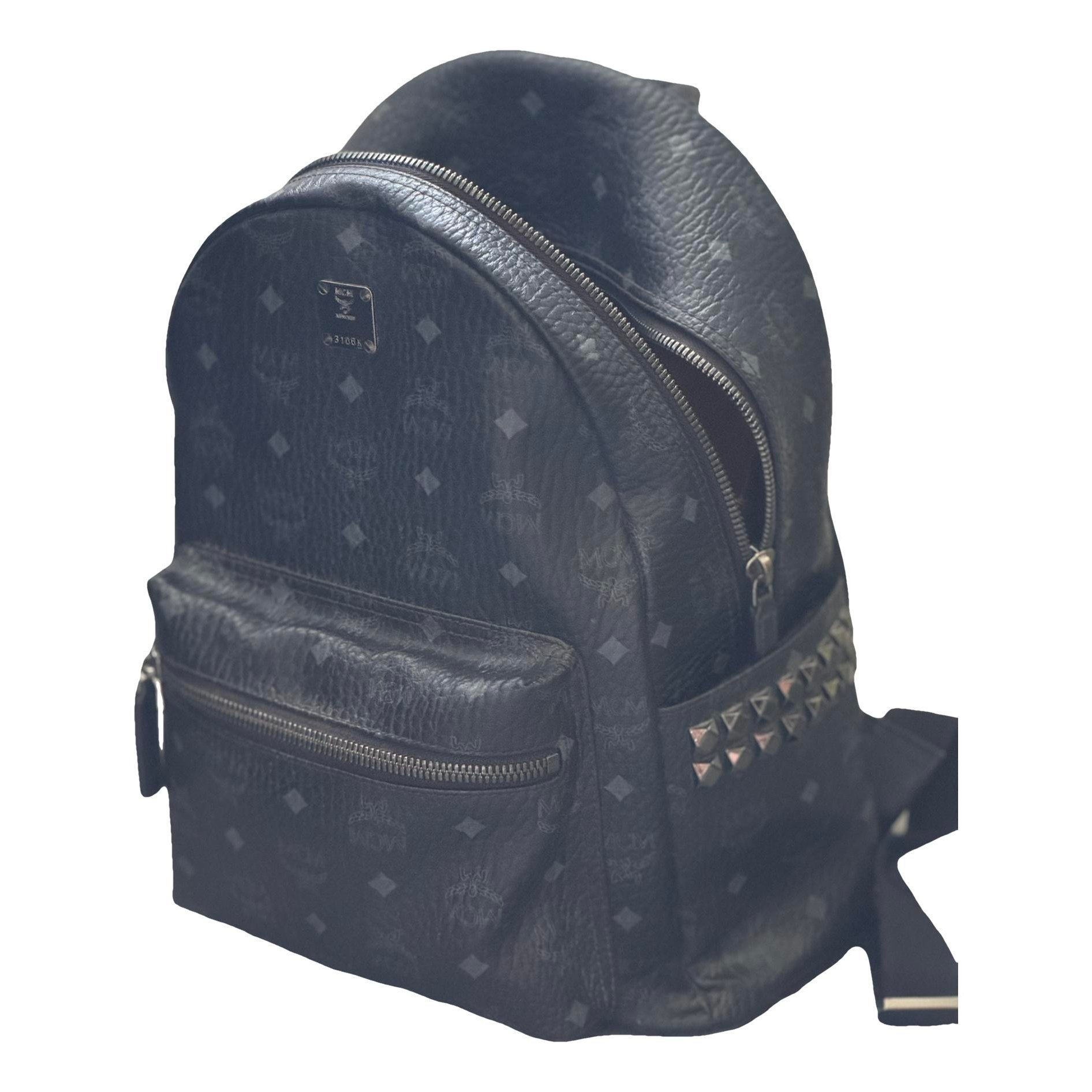 Stark leather backpack