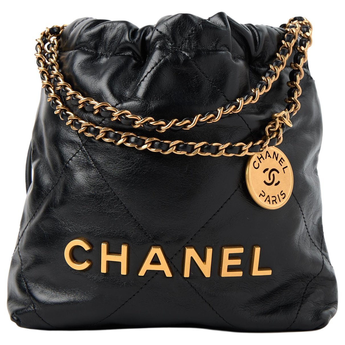 Chanel 22 leather handbag