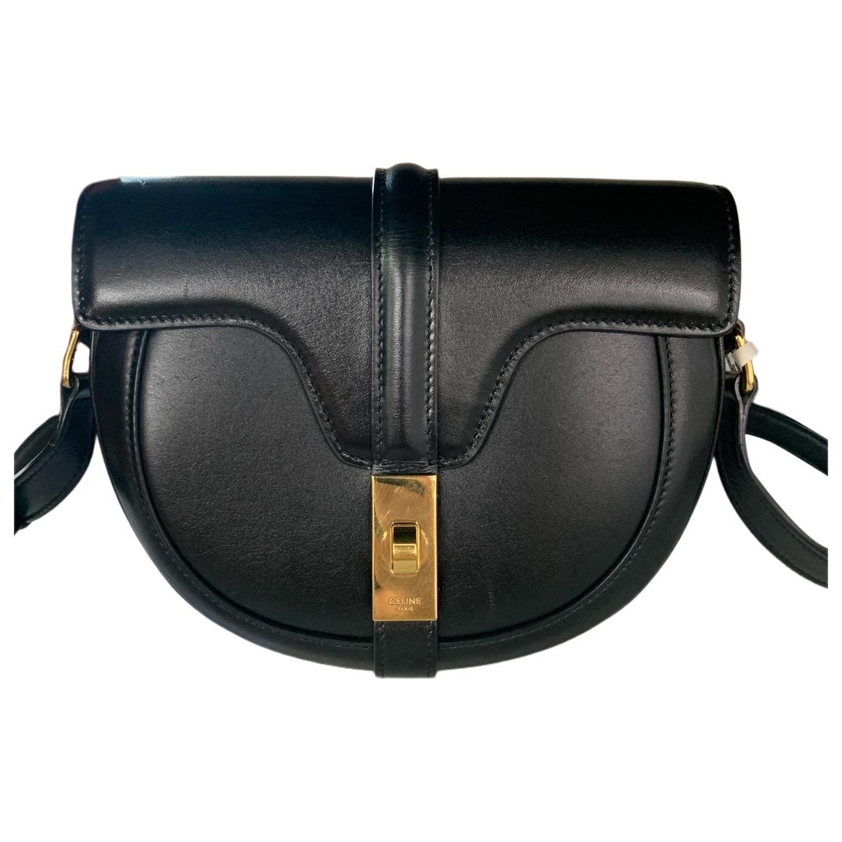 SAC 16 BESACE leather handbag