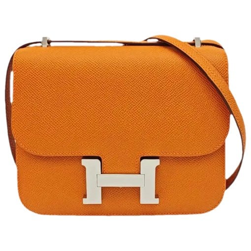 Constance leather crossbody bag