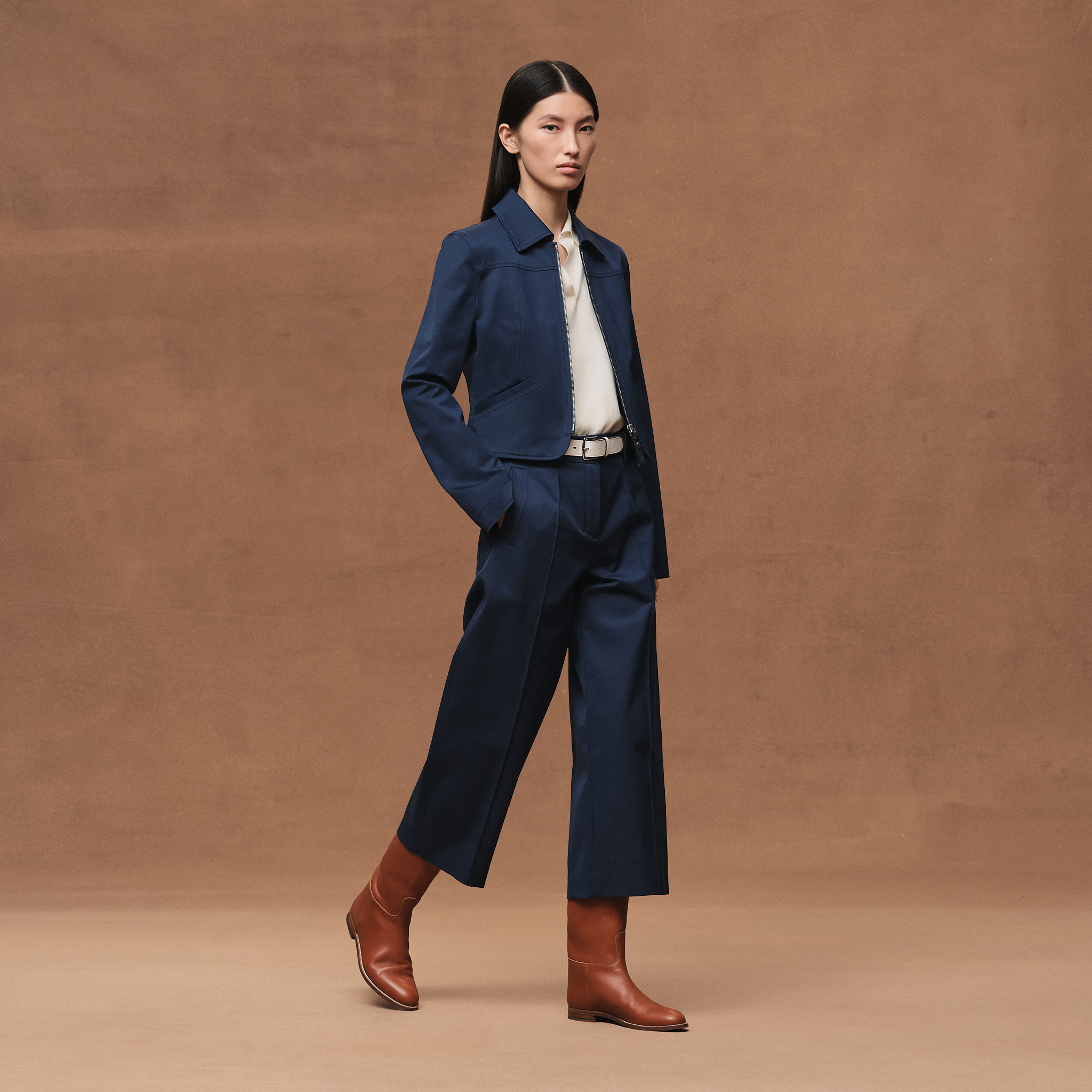 Double cotton twill jacket